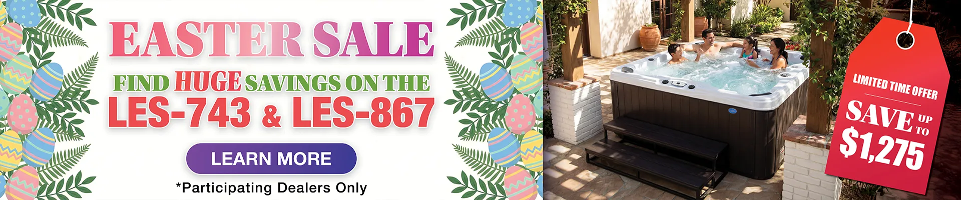 Calspas hot tub being used in a family setting - Meriden